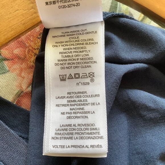 NWT Polo RALPH LAUREN BEAR DENIM BLUE T-SHIRT SHORT SLEEVES SIZE US XXL … - Picture 12 of 13